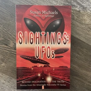 Sightings UFOs by Susan Michaels (1997, Trade Paperback) Signed By Author!!!! - Bild 1 von 4