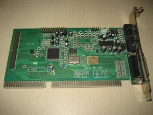 ISA YAMAHA 719 OPL Sound Blaster Pro Kompatybilna karta dźwiękowa działa z falowanym oknem - Zdjęcie 1 z 2