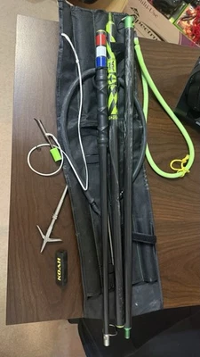 Lanza de poste de viaje JBL 6' Shaka negra de fibra de carbono - 2D72B - segunda Foto 1 de 4