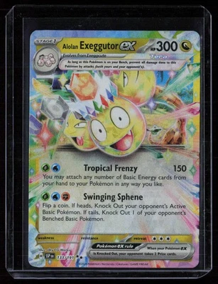 SV08: Surging Sparks #133/191 Alolan Exeggutor ex - Image 1 of 2