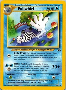 Poliwhirl 44/75 Neo Discovery LP Pokemon TCG - Foto 1 di 2