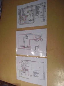 MGB ROADSTER & GT 1962 - 1980 & NOW MGC 1967 - 1969 COLOUR WIRING DIAGRAM SETS - Picture 1 of 1
