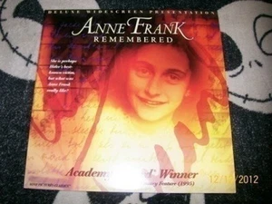 Anne Frank Remembered Laserdisc LD kostenloser Versand 50 $ Bestellungen - Bild 1 von 1