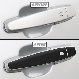 Blackout Accent Overlay for 2018-21 Chevy Equinox Door Handles - Foto 1 di 5