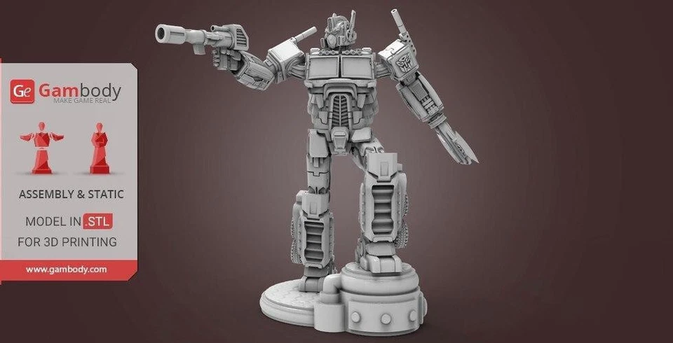 Kit Modelo Estatua Escultura Resina Optimus Prime Sin Pintar/Sin Montar Foto 1 de 1