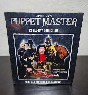 Puppet Master 12 Blu Ray Collection Complete Box Set Full Moon Charles Band NEW! - Bild 1 von 4