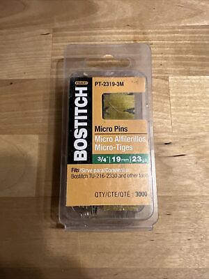 Bostitch 23-gauge Coated Pin Nail 3/4 In 19mm...