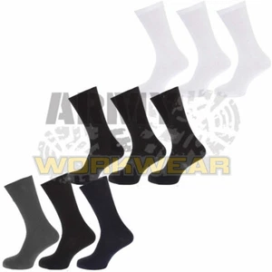 Mens Non Elastic Diabetic Socks Mens Non Elastic Socks 3 Pair Pack 100% Cotton - Picture 1 of 4
