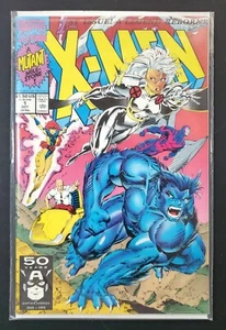 Marvel Comics X-Men #1 Oktober 1991 Beast Storm Professor X Angel Jean graues Cover ~ Neu in OVP - Bild 1 von 15
