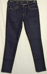 Women's Levi's Demi Curve Mid Rise Skinny Stretch Blue Jeans Size 10 Leg 32" NEW - Picture 1 of 10