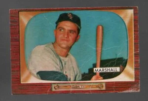 1955 Bowman Willard Marshall Chicago White Sox #131 (paper loss on back) - Picture 1 of 2