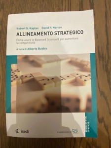 Allineamento Strategico - R.J. Kaplan / D.P. Norton - Isedi BUONE CONDIZIONI