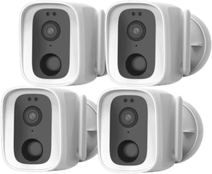 Connect SmartHome 1080P Full HD Smart Outdoor CCTV Camera (4 Pack) CSH-ODCAM-4P - Picture 1 of 8