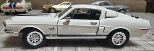1/18 Road Signature 1968 Shelby GT 500K Blue/White Stripes Rare - Picture 1 of 6