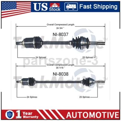 Junta CV eje delantero TrakMotive para Nissan Sentra 1990 1989 1988 1987 Foto 1 de 3