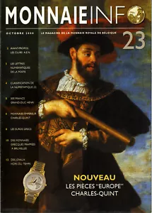 MAGAZINE DE LA MONNAIE ROYALE DE BELGIQUE n°23 - Imagen 1 de 1
