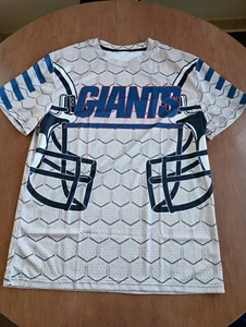 NFL NY New York Giants Grafik Logo Herren Kurzarm T-Shirt Größe Large - Bild 1 von 20