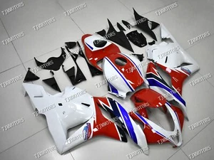 Fit for 2009-2012 CBR600RR White Red ABS Injection Mold Bodywork Fairing Kit - Picture 1 of 9