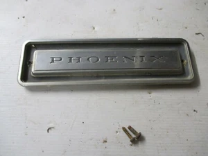 1969 1970 Dodge Phoenix Plymouth Fury Badge Chrome Emblem - Picture 1 of 3