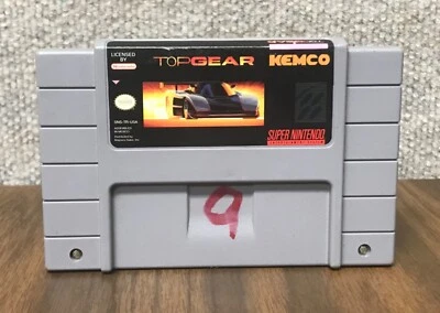 Top Gear Kemco (1992) Super Nintendo SNES Cartridge Only Untested - Image 1 of 4