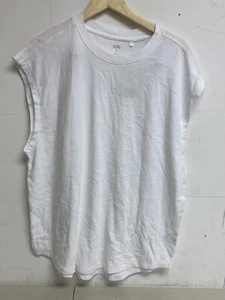 DSG Men's Heavyweight Jersey Muscle Tank Pure White BOSSM23106W BRAND NEW - Picture 1 of 6