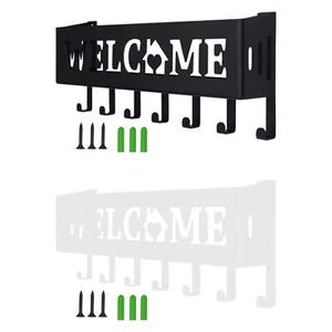 Wall Mounted Key Holder Key Hanging Holder Doorway Living Room Door Mudroom Key - Picture 1 of 8