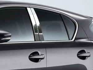 (FOR) 2011-2017 LEXUS CT 4 Piece Stainless Steel Pillar Post Trim - Picture 1 of 1