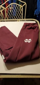 Mississippi State Bulldogs NCAA Team Apparel Adidas Game Mode Pants M - Picture 1 of 5
