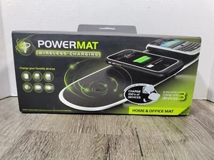 Powermat Wireless Charging Mat Charge Up To 3 Devices - Picture 1 of 8
