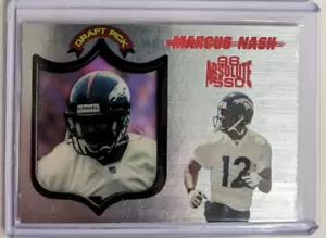 🏆 Absolute Hobby SSD 1998 plateado MARCUS NASH RC #2 DENVER BRONCOS - Imagen 1 de 2