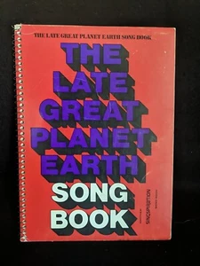 Late Great Planet Earth 1973 Singspiration Spiral Christian Music Songbook - Picture 1 of 9