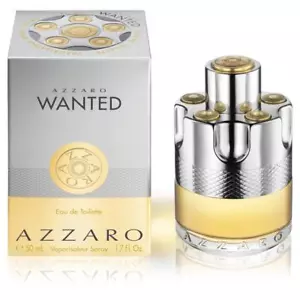 Azzaro - Wanted for Men Eau de Toilette EDT 50ml Men's Perfume - Picture 1 of 3