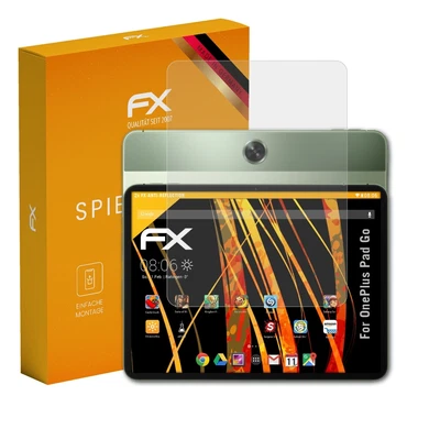 atFoliX 2x Displayfolie für OnePlus Pad Go Schutzfolie matt&stoßfest Folie - Bild 1 von 4