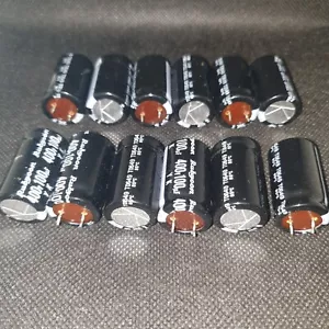 NOS Rubycon JAPAN YK 100uF 400v HQ TUBE AMP CAPS FOR AUDIO! 12pcs - Picture 1 of 8