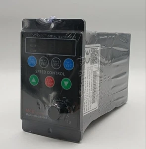 Single 1to3 Phase Variable Frequency Motor Speed Controller Switch T13-750W-12H - Picture 1 of 6
