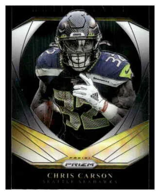 2020 Panini Prizm #15 chris carson brilliance brilliance - Image 1 of 2