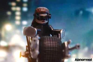 Abnormal custom brick Catwoman+ Eye Glass+motorcycle - Picture 1 of 7