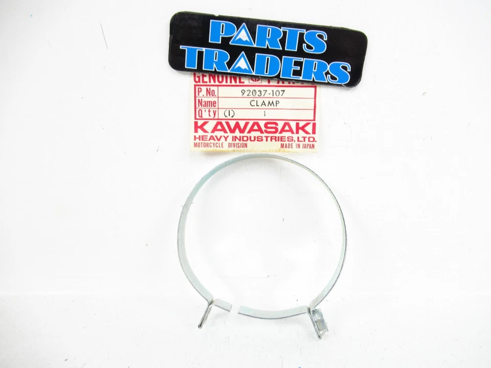 Abrazadera de bota de admisión de aire Kawasaki F11 F11M 250 1973 genuina nueva de stock Foto 1 de 1