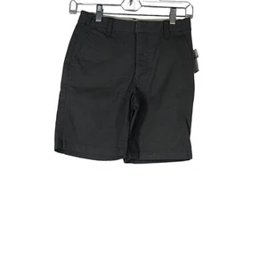 GAP KIDS - BOYS 8 - GRAY ADJUSTABLE WAIST CASUAL KHAKI SHORTS - Picture 1 of 3