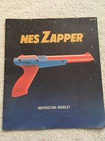 Zapper manual NES Nintendo US-3