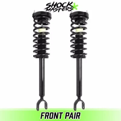 Front Pair Complete Struts Coil Springs for 2006-2009 Mercedes E350 W211 RWD Foto 1 de 4