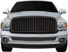 Fits Dodge Ram 1500 2002-2005 Vertical Style Glossy Black Replacement Grille