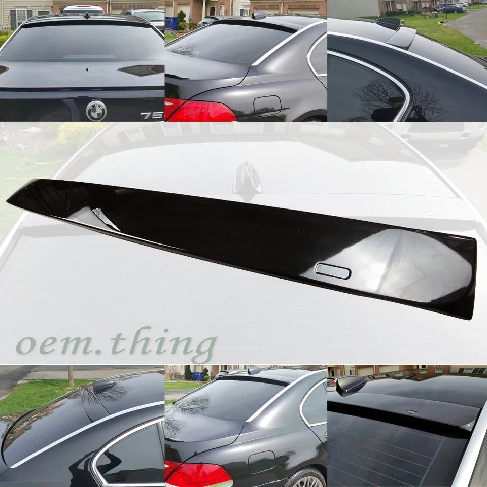 Окрашенный подходит для седана BMW E65 E66 типа A спойлер на заднюю крышу 7-й серии #475 - Изображение 1 из 1