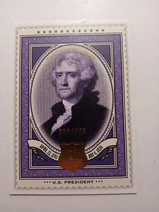 2009 Upper Deck SP Legendary Cut Thomas Jefferson - Picture 1 of 10