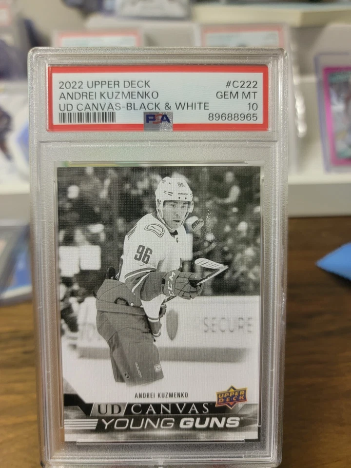 Andrei Kuzmenko UD Canvas-Black & White Psa10 - Image 1 of 2