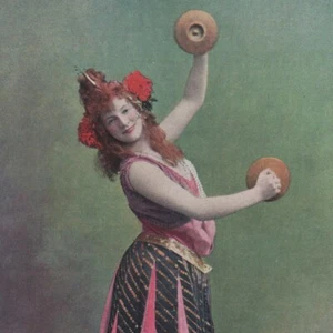 Mme Charlotte Wiehe - Théâtre des Capucines - Actrice - Gravure de presse 1901 - Picture 1 of 2
