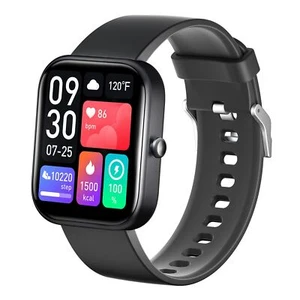 Smartwatch Montre Téléphone Portable Fitness Schlafmonitor Fréquence Cardiaque - Photo 1 sur 9