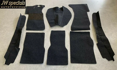 Alfombras Equipamiento para Opel Rekord C Coupé 1966-71 Negro Bucle Kunstl - Imagen 1 de 4