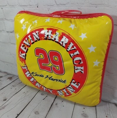 Cojín de asiento Kevin Harvick #29 NASCAR Racing Pennzoil Shell almohada de gasolina  Foto 1 de 4
