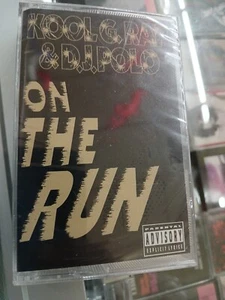 KOOL G RAP & D J POLO - On The Run - Cassette-RARE Brand New Factory Sealed - Picture 1 of 4